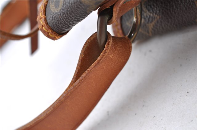 Authentic Louis Vuitton Monogram Noe Shoulder Drawstring Bag M42224 LV J5298