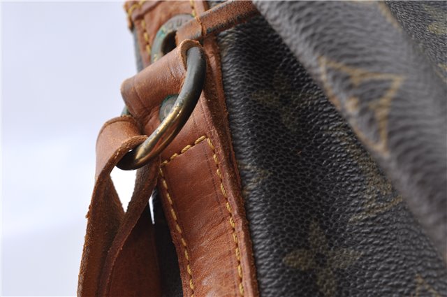 Authentic Louis Vuitton Monogram Noe Shoulder Drawstring Bag M42224 LV J5298