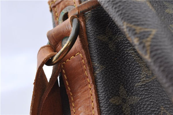 Authentic Louis Vuitton Monogram Noe Shoulder Drawstring Bag M42224 LV J5298