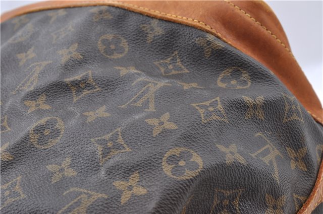 Authentic Louis Vuitton Monogram Noe Shoulder Drawstring Bag M42224 LV J5298