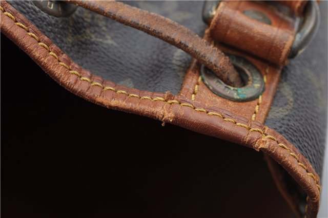 Authentic Louis Vuitton Monogram Noe Shoulder Drawstring Bag M42224 LV J5298