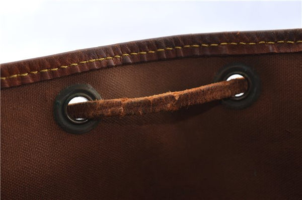 Authentic Louis Vuitton Monogram Noe Shoulder Drawstring Bag M42224 LV J5298