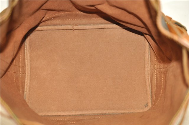 Authentic Louis Vuitton Monogram Noe Shoulder Drawstring Bag M42224 LV J5298