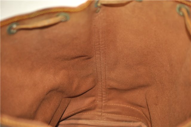 Authentic Louis Vuitton Monogram Noe Shoulder Drawstring Bag M42224 LV J5298