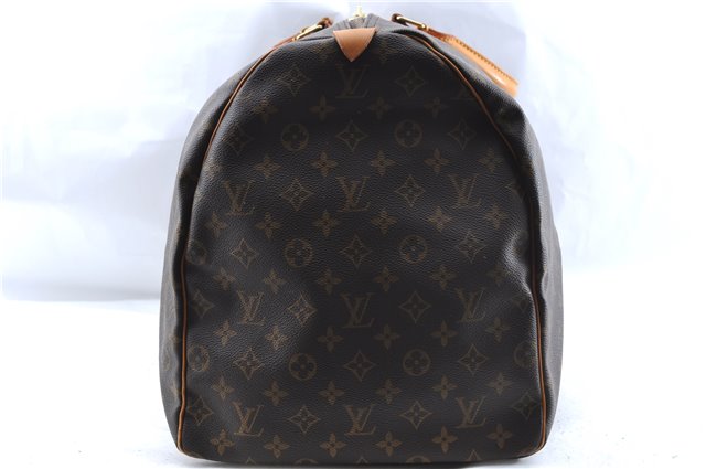 Authentic Louis Vuitton Monogram Keepall 60 Travel Boston Bag M41422 LV J5299