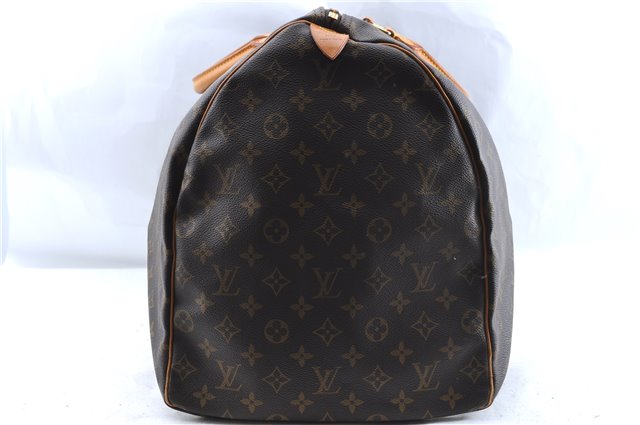 Authentic Louis Vuitton Monogram Keepall 60 Travel Boston Bag M41422 LV J5299