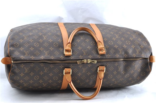 Authentic Louis Vuitton Monogram Keepall 60 Travel Boston Bag M41422 LV J5299