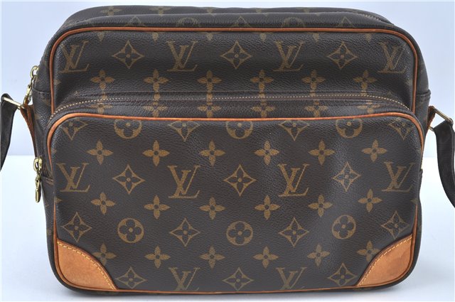 Authentic Louis Vuitton Monogram Nile Shoulder Cross Body Bag M45244 LV J5303