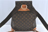 Authentic Louis Vuitton Monogram Montsouris GM Backpack M51135 LV J5313