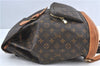 Authentic Louis Vuitton Monogram Montsouris GM Backpack M51135 LV J5313