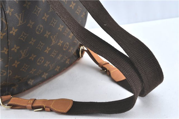 Authentic Louis Vuitton Monogram Montsouris GM Backpack M51135 LV J5313