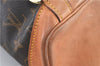 Authentic Louis Vuitton Monogram Montsouris GM Backpack M51135 LV J5313