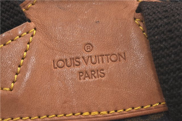 Authentic Louis Vuitton Monogram Montsouris GM Backpack M51135 LV J5313