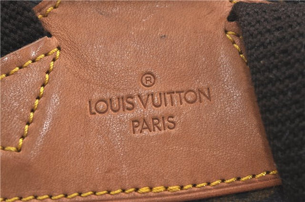 Authentic Louis Vuitton Monogram Montsouris GM Backpack M51135 LV J5313