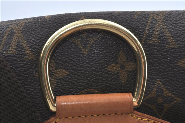 Authentic Louis Vuitton Monogram Montsouris GM Backpack M51135 LV J5313