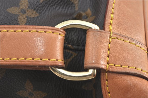 Authentic Louis Vuitton Monogram Montsouris GM Backpack M51135 LV J5313