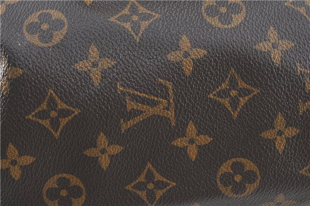 Authentic Louis Vuitton Monogram Montsouris GM Backpack M51135 LV J5313