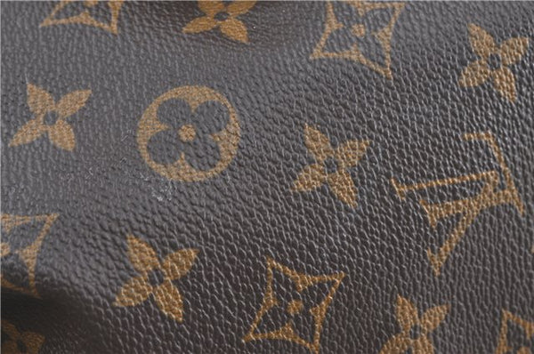 Authentic Louis Vuitton Monogram Montsouris GM Backpack M51135 LV J5313