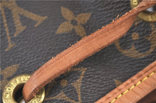 Authentic Louis Vuitton Monogram Montsouris GM Backpack M51135 LV J5313