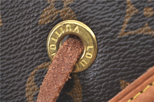 Authentic Louis Vuitton Monogram Montsouris GM Backpack M51135 LV J5313