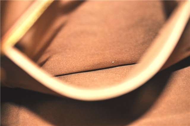 Authentic Louis Vuitton Monogram Montsouris GM Backpack M51135 LV J5313