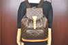 Authentic Louis Vuitton Monogram Montsouris GM Backpack M51135 LV J5313