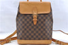 Authentic Louis Vuitton Damier Arlequin Backpack N99038 LV J5314