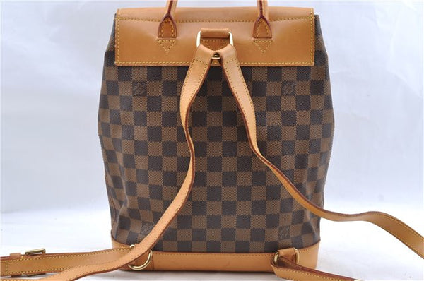 Authentic Louis Vuitton Damier Arlequin Backpack N99038 LV J5314