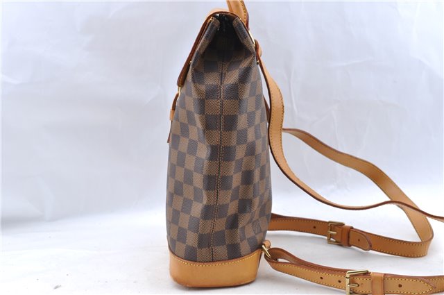 Authentic Louis Vuitton Damier Arlequin Backpack N99038 LV J5314