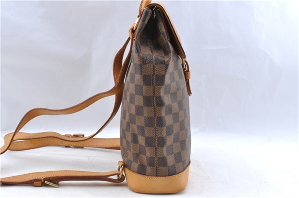 Authentic Louis Vuitton Damier Arlequin Backpack N99038 LV J5314