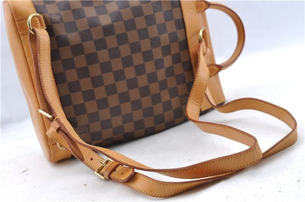 Authentic Louis Vuitton Damier Arlequin Backpack N99038 LV J5314
