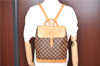Authentic Louis Vuitton Damier Arlequin Backpack N99038 LV J5314