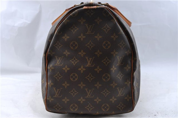 Authentic Louis Vuitton Monogram Keepall 50 Travel Boston Bag M41426 LV J5317