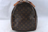 Authentic Louis Vuitton Monogram Keepall 50 Travel Boston Bag M41426 LV J5317