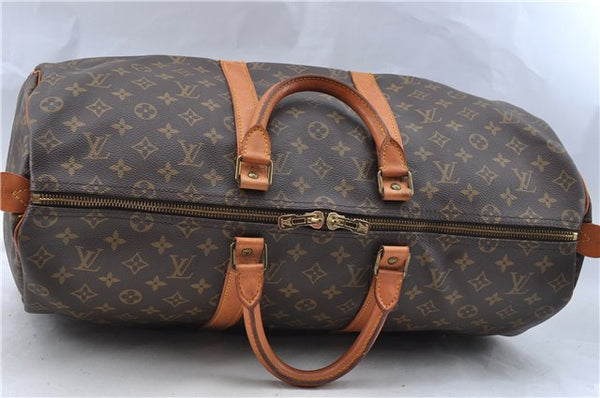 Authentic Louis Vuitton Monogram Keepall 50 Travel Boston Bag M41426 LV J5317