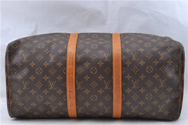 Authentic Louis Vuitton Monogram Keepall 50 Travel Boston Bag M41426 LV J5317