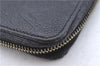 Authentic Louis Vuitton Empreinte Zippy Wallet Long Purse Black LV J5319