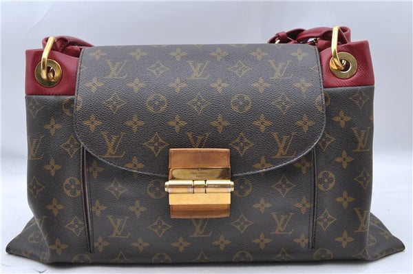 Authentic Louis Vuitton Monogram Olympe Shoulder Hand Bag Purse M40732 LV J5326