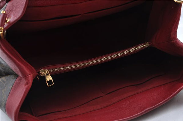 Authentic Louis Vuitton Monogram Olympe Shoulder Hand Bag Purse M40732 LV J5326