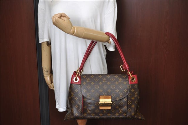 Authentic Louis Vuitton Monogram Olympe Shoulder Hand Bag Purse M40732 LV J5326