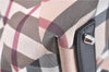 Authentic BURBERRY Vintage PVC Leather Shoulder Tote Bag Beige J5346