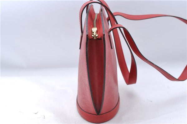 Auth Louis Vuitton Epi Saint Jacques Poignier Long Shoulder Bag M52337 Red J5362