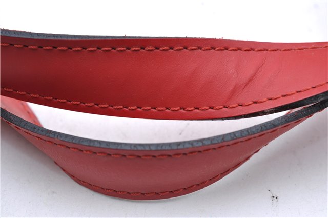 Auth Louis Vuitton Epi Saint Jacques Poignier Long Shoulder Bag M52337 Red J5362