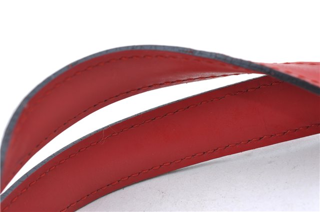 Auth Louis Vuitton Epi Saint Jacques Poignier Long Shoulder Bag M52337 Red J5362