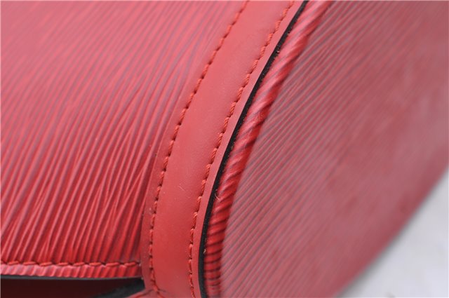 Auth Louis Vuitton Epi Saint Jacques Poignier Long Shoulder Bag M52337 Red J5362