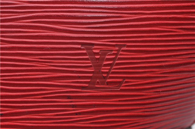 Auth Louis Vuitton Epi Saint Jacques Poignier Long Shoulder Bag M52337 Red J5362