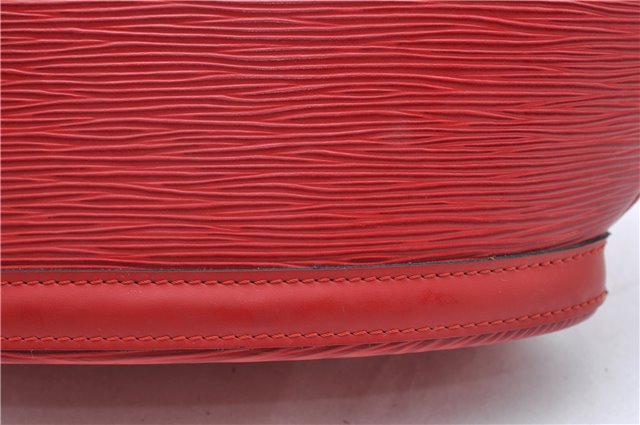 Auth Louis Vuitton Epi Saint Jacques Poignier Long Shoulder Bag M52337 Red J5362