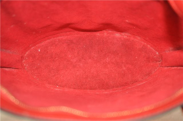 Auth Louis Vuitton Epi Saint Jacques Poignier Long Shoulder Bag M52337 Red J5362