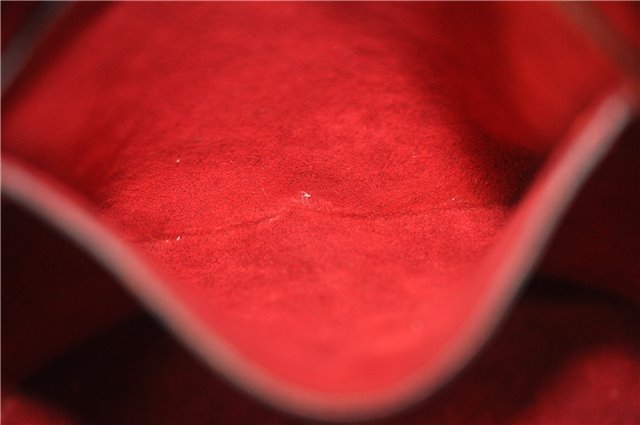 Auth Louis Vuitton Epi Saint Jacques Poignier Long Shoulder Bag M52337 Red J5362