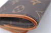 Authentic Louis Vuitton Monogram Pochette Twin PM Shoulder Bag M51854 LV J5366
